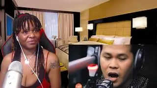 Marcelito Pomoy sings The Prayer Celine DionAndrea Bocelli LIVE on Wish 107 5 Bus  REACTION!!
