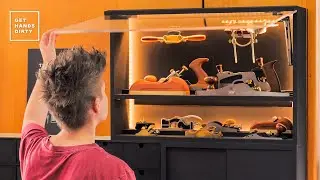 Tool Display Cabinet // Workshop Storage