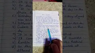 Essay:- Dussehra in English
