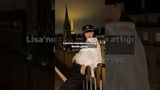 Lisa'nın menajerine attığı ikonik gülüş;