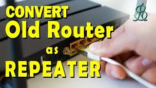 How to use old wifi router as range extender wireless. D-link  DIR-600M