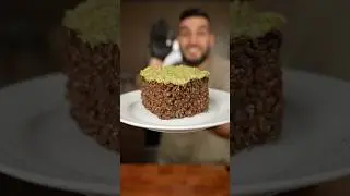 Minecraft Glass Block Cake 