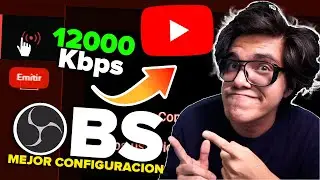 LA MEJOR CONFIGURACION PARA YOUTUBE EN OBS EN 2024 (1080p 60fps) | Tutorial Urbvic