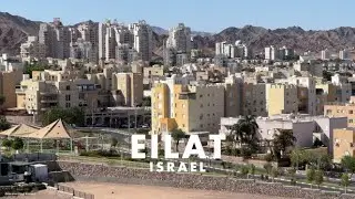 Panorama of Eilat and the Red Sea Israel 2023