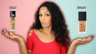 $9.99 FOUNDATION VS. $50 FOUNDATION: AND THE WINNER IS...?