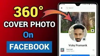 How to add 360° Photo on Facebook Cover | 360° Facebook Cover Photo | Tech Run
