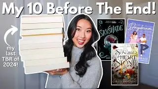 10 Before The End! (end of the year tbr aka my december tbr)
