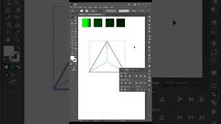 RGB Mouse Cursor Design in Adobe Illustrator 