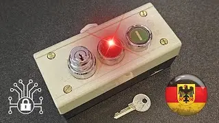 Electrical switch box with CES lock [Made in W.-Germany]