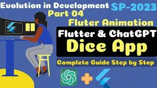 flutter animation tutorial in hindi | flutter dice app part 04