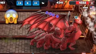 Giant Dragons! - Castle crush giant Dragons ever!😱😱