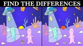 Can you spot the 10 differences|Find the differences|Check your ability|EDU WIZARD