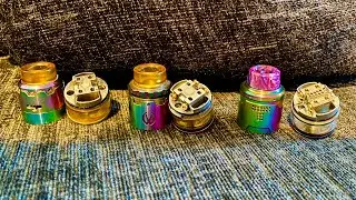 Vandyvape Pyro Rdta Series Rainbow comparison