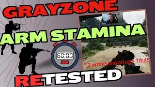 Gray Zone Warfare: What does Arm Stamina Drain Matter??