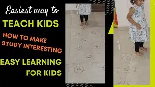How to make study interesting📘 | Leaning activities for 4 year old #kidslearningvideoes #easystudy