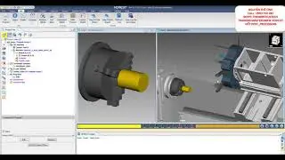 How to setup Vericut 8.1 Interface From Mastercam 2018 [ Lathe 2D on Mastercam ]  CAD/CAM/CNC