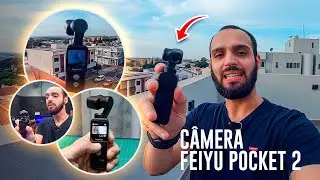 CÂMERA FEIYU POCKET 2 - 4K 60 fps com estabilização mecânico