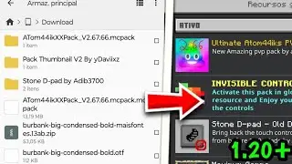 🔥COMO INSTALAR TEXTURAS e ADDONS no Minecraft PE 1.20