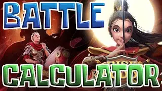 BATTLE CALCULATOR TUTORIAL + DOWNLOAD LINK | Rise of Kingdoms