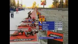 Biathlon World Cup 2006-2007 Stage 1 Ostersund Women's Pursuit