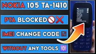 Nokia 105 TA-1410 PTA Blocked Imei Change Without Box 💯✅ #TA1410ImeiRepair @FIXGSMTECH