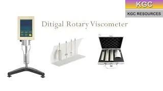 Digital Rotary Viscometer Model (Viscosity Determination)