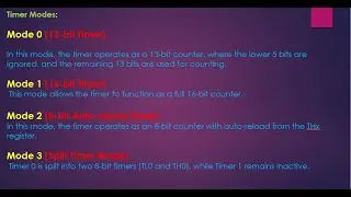 Understanding 8051 Timer 0 Mode 0: From Basics to Applications
