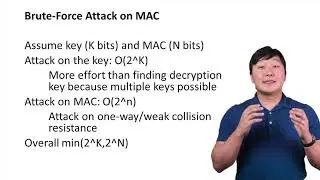 Brute-Force Attack on MAC - Cryptographic Hash and Integrity Protection