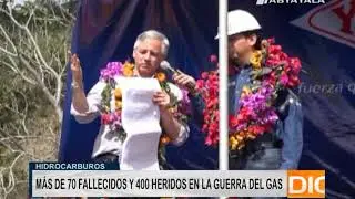 A 14 años de la Guerra del Gas, Bolivia vive la era de la industrialización hidrocarburífera