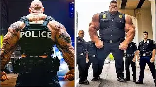 Los Agentes De Policia Más GRANDES Y FUERTES Del Mundo