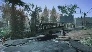 Fallout 4 : Taking the best boy for a walk. (PC modded gameplay)