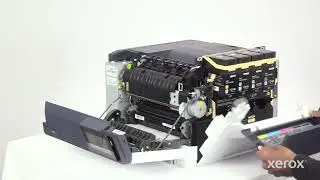 Xerox® C410 Color Printer Replace the Waste Toner Container