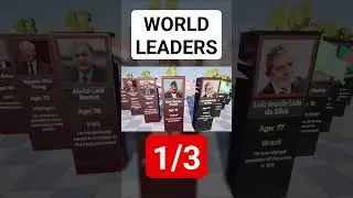 From Oldest to Youngest (50 to 35) #World #leader #youngest #oldest #data #comparison
