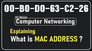 What is MAC Address | #computernetworking | Urdu/Hindi