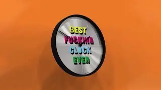 Newgate World - Best Clock Ever Clock - Soft Seamless Animation