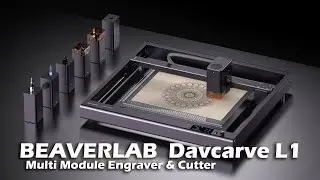 ▼ Beaverlab DavCarve L1 Kickstarter All in One laserengraver