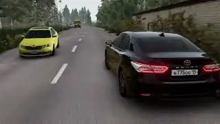TOYOTA УПРАВЛЯЙ МЕЧТОЙ. Toyota Camry в BeamNG Drive