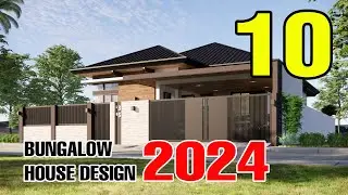10 Simple Bungalow House Design 2024