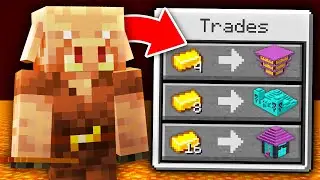 Minecraft, But Piglins Trade Super Structures...