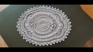 Кайма крючком для рельефной салфетки [От безделья Рукоделие]