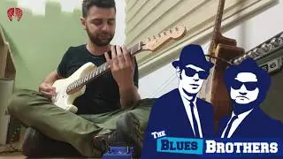PETER GUNN Guitar LOOP Solo | The COOLEST Blues Brothers Song