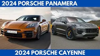 New Porsche Panamera Active Ride Suspension 2024 Vs. 2024 Porsche Cayenne are Sibling Comparison