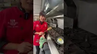 Sunny side up dippy egg