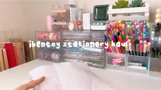ibentoy stationery haul + setting up mini journal 🌷
