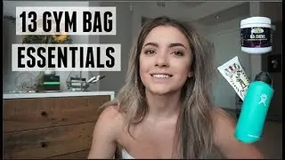 13 GYM BAG ESSENTIALS | equipment, accessories, basics