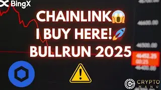 CHAINLINK⚠️ BIG CHANCE🤑 I BUY HERE‼️ BULLRUN PREDICTION 2025🚀‼️