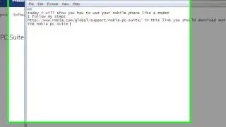 How to use your mobile phone like a modem. Only for Nokia