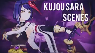 Kujou Sara Scenepack | Genshin Impact 1080p