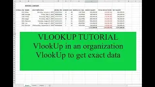 Vlookup Tutorial How to use VlookUp