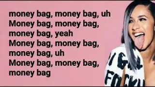 Cardi B -  Money Bag - Lyrics